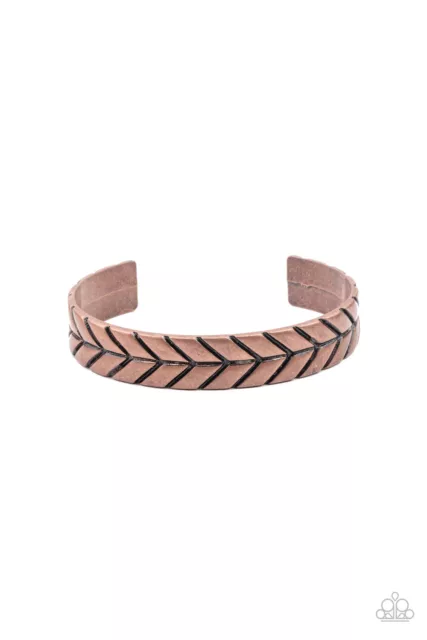 Paparazzi Ancient Archer - Copper - Cuff Bracelet