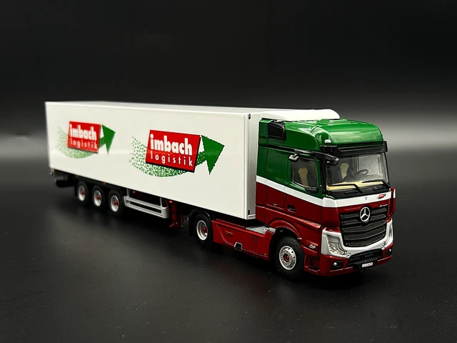 Camion WSI 1/50 Mercedes Actros MP5 + Remorque Van Grinsven – Collection