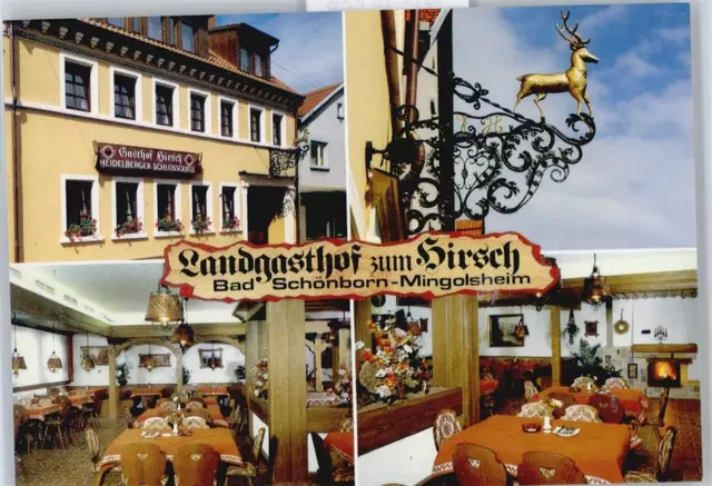 50536568 - 7525 Bad Schoenborn Gasthaus zum Hirsch Karlsruhe LKR