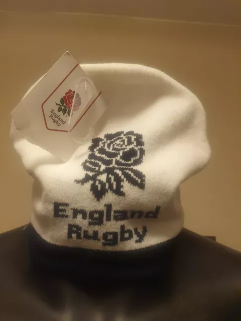 ENGLAND RUGBY UNION Beanie Hat NEW Adult / One Size. Official. £10.50 -  PicClick UK