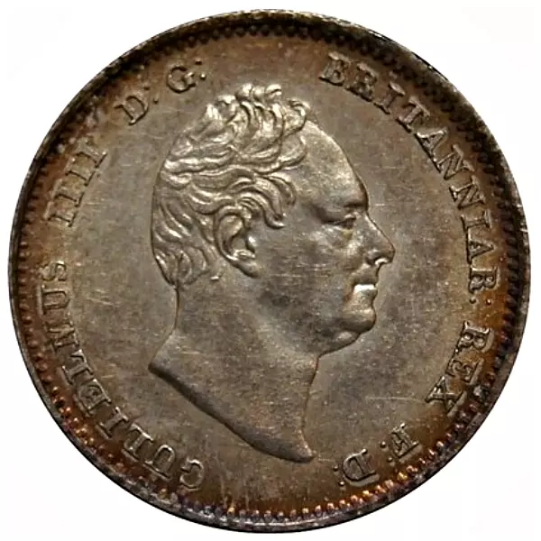 William IV Silver Groat. 1836.  Spink 3837