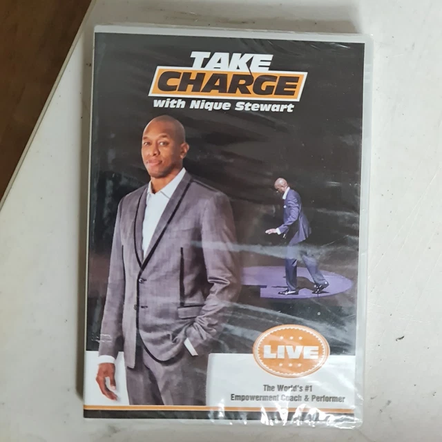 Take Charge With Nique Stewart 2011 Live [2 Disc CD+DVD] Motivational DVD