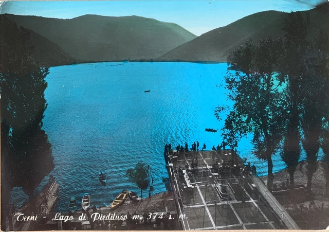 Cartolina Terni Lago di Piediluco Non viaggiata
