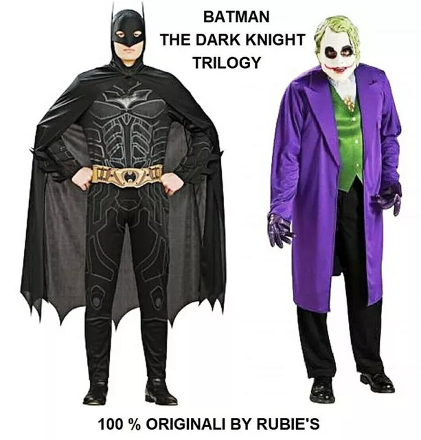 CARNEVALE HALLOWEEN VESTITO Batman Joker The Dark Knight Trilogy