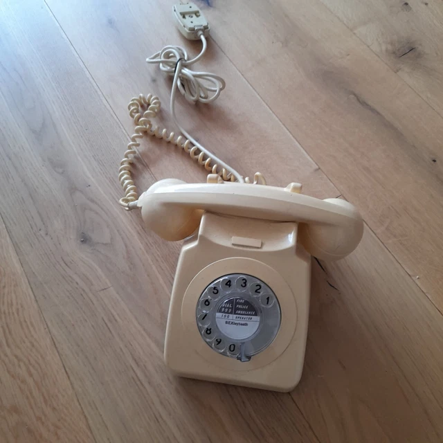 ROTARY TELEPHONE CREAM 1970s £10.00 PicClick UK