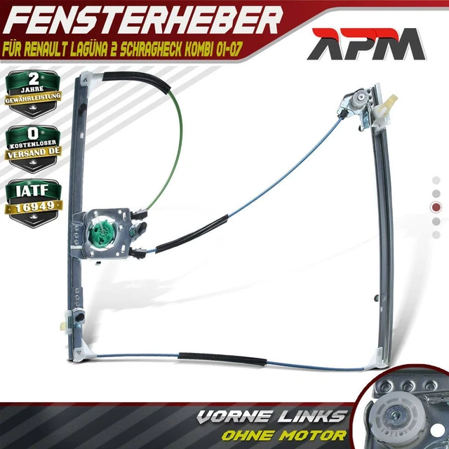 Fensterheber Elektrisch Ohne Motor Vorne Links für Renault Laguna 2 BJ 01-07