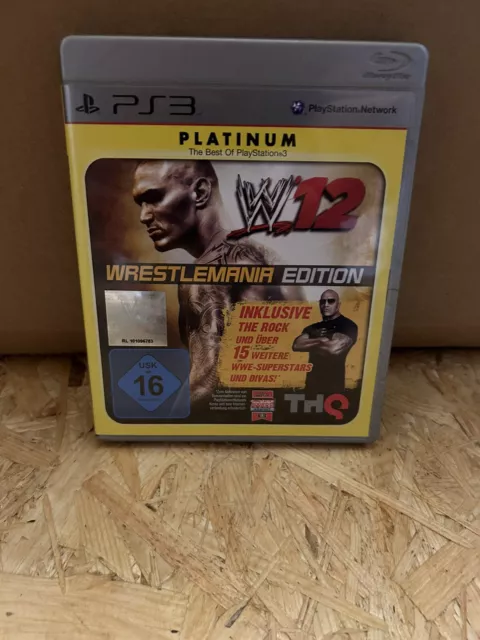 Wwe '12-Wrestlemania Edition (Sony PlayStation 3, 2013)