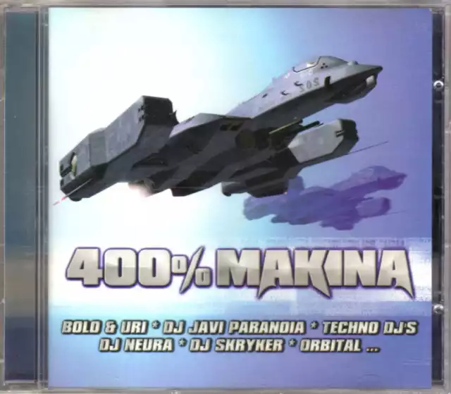 Compilation - 400% Makina - CD - 2002 - Happy Hardcore Makina Wagram France