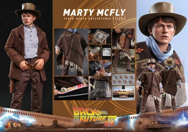 Hot Toys Mms616 Back To The Future Marty Mcfly 1/6 Figure