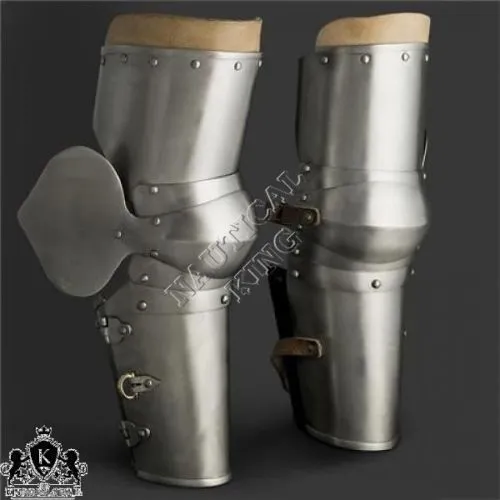 SCA LARP Medieval Armor Italian-arm-pieces-reenactment hand forged Steel 18guage 2