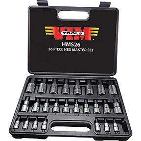 26 Piece Master  Hex Drive Set HMS26 VIM Tools HMS26 0