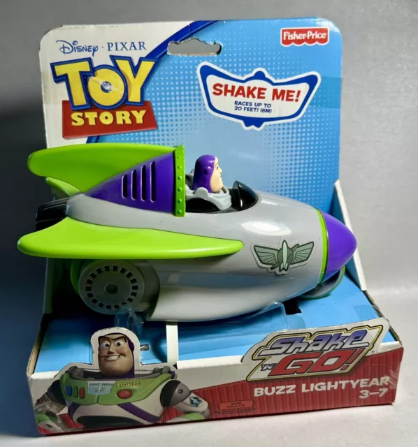 (NEW) Disney Toy Story 3 Shake N Go Buzz Lightyear Shake N Go! Fisher Price NIB