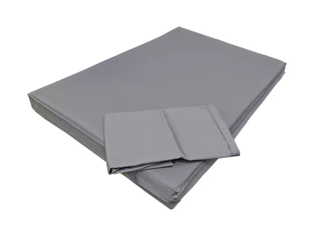 Replacement Dog Bed Duvet Cover - Medium to Extra Large Pet - Oxford Dark Slate