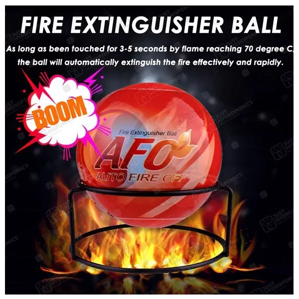 New Afo Fire Ball Automatic Dry Powder 1.3Kg Fire Extinguisher Australian Stock