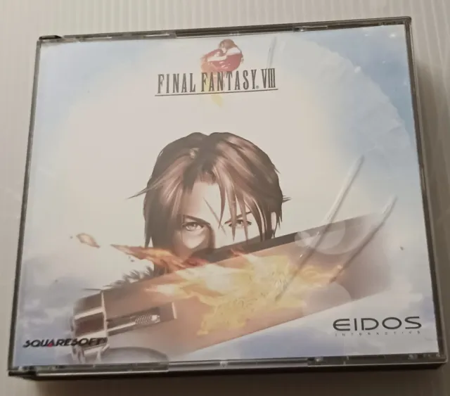 Final Fantasy VIII  by Eidos / Squaresoft (PC CD-ROM, 2000)