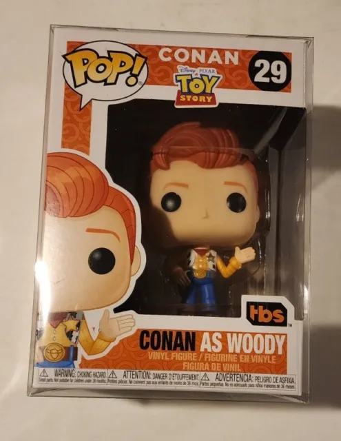 Funko Disney Pixar Toy Story Conan As Woody #29 WITH PROTECTOR