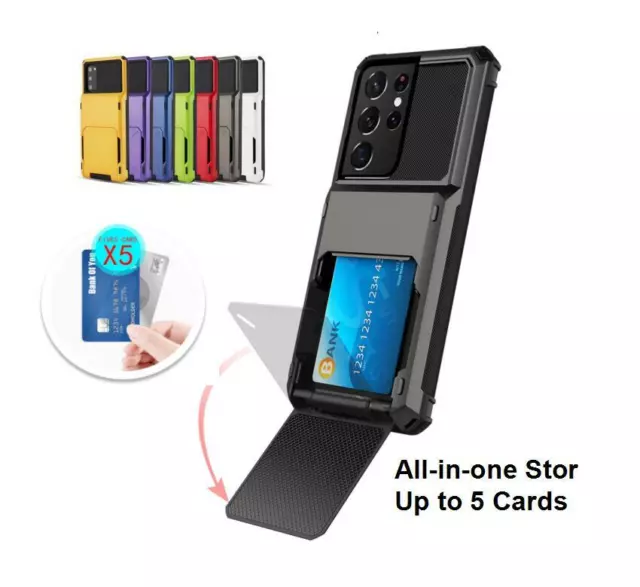 Protective Shockproof Phone Wallet Case For Huawei P20 P30 Lite P40 Pro P Smart