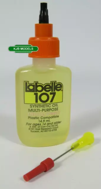 BNIB Labelle 107 Light Motor Oil Medium Weight For LGB O OO Gauge Locos 2