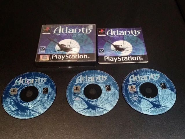 Atlantis - Secrets D'un Monde Oublié Sur Sony Playstation 1 (PS1) - PAL, FR, Bon état