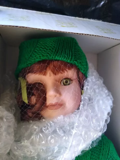 Heritage Signature Collection Porcelain Doll - NIB COA - Melanie Irish Doll