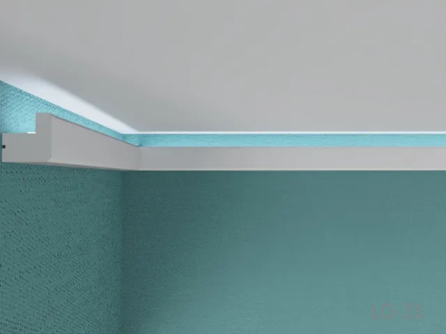 80 m listelli in stucco LED profilo vota luce illuminazione soffitto indiretta