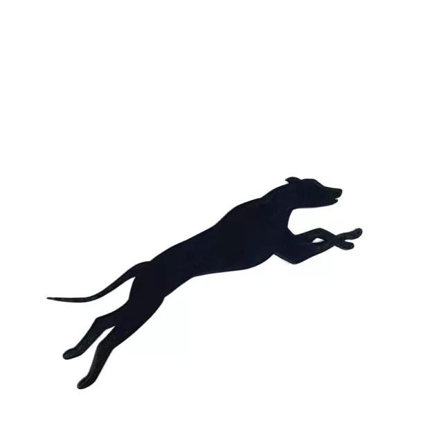 English Greyhound Fridge Magnet - Black - Dog Refrigerator Magnet