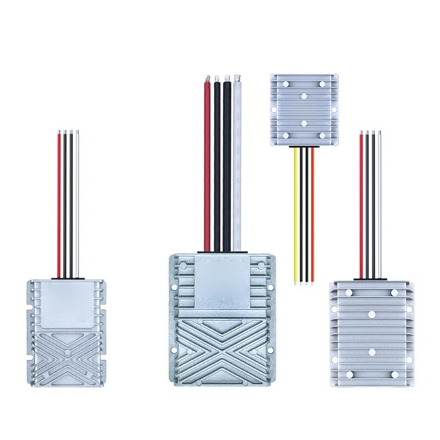 DC24V to 12V Voltage Converter Adapter Voltage Regulator 10A -70A Optional