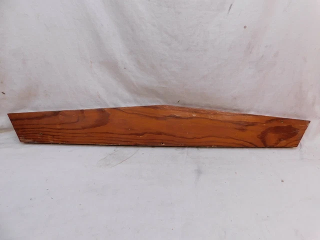 1910's Antique DOOR PEDIMENT Lintel Header CRAFTSMAN Style Arch Top Fir ORNATE