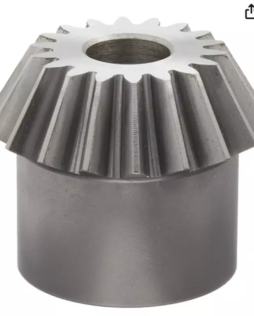 Boston Gear L152BY-P Bevel Pinion Gear, 2:1 Ratio, 0.500" Bore, 12 Pitch, 18 Tee