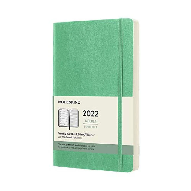 (TG. Large) Moleskine Agenda Settimanale 2022, Agenda Settimanale 12 Mesi, Weekl