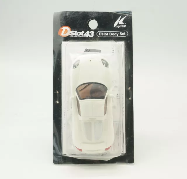 Kyosho Dslot43 Porsche Carrera GT White Body Shell 1/43 1:43 Rare