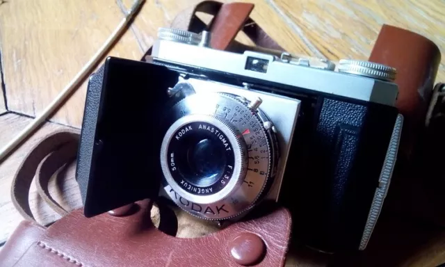 Kodak Retinette type 017 Angénieux  F 3.5 50mm Anastigmat 24x36 à soufflet