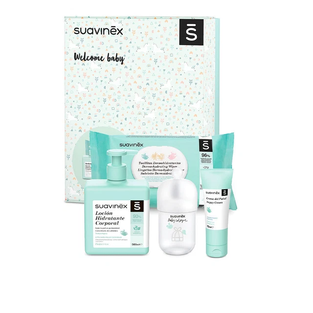 PANIER COSMETIQUE ENFANT #BLEU 4 pz