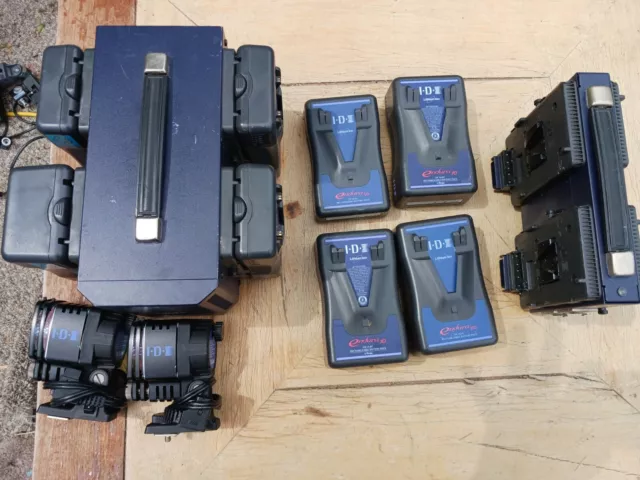 IDX VL-4S X-LITE Endura 7 10 50 80 EB-4 Lot Quick Charger Battery