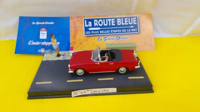 Norev 574323 – Miniature Simca Océane Bleue échelle 1:43 (neuve Sous Boîte)