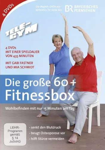 Tele-Gym - Die große 60+ Fitnessbox DVD-Box|DVD|Deutsch|ab 0 Jahren|2016