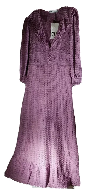 strapless open back dress Lilac Chloe Puff Sleeve Mini Dress main image 1