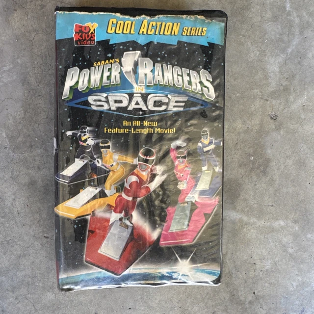 Power Rangers In Space 1998 POWER RANGERS IN Space Video Tape VHS Feature Length Movie 1998 Zordon ...