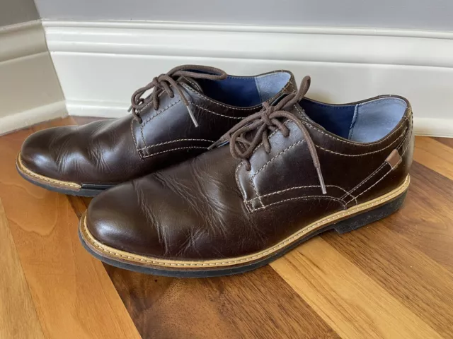 SKECHERS MARK NASON 68115 Black Leather Malling plain toe Oxford Shoes Mens 13 39.99 PicClick