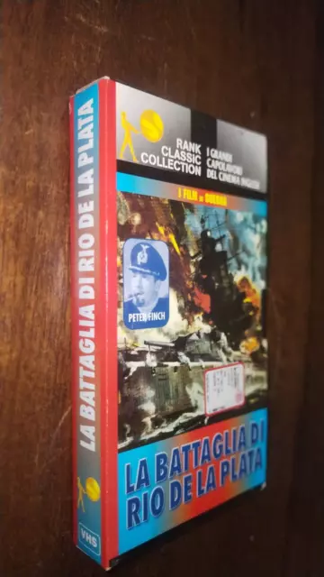 VHS La Battaglia di Rio de la Plata - Vhs (1997) Peter Finch I Film Di Guerra