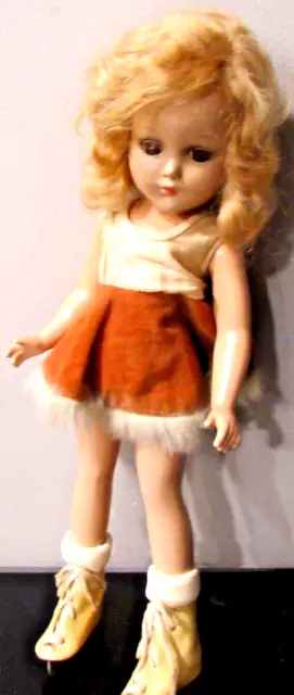 Vintage Arranbee Nancy Lee Skater Doll In Skater Outfit 15" Circa 1940's