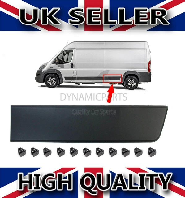 FOR CITROEN RELAY Peugeot Boxer Fiat Ducato Rear Left Trim Moulding ...