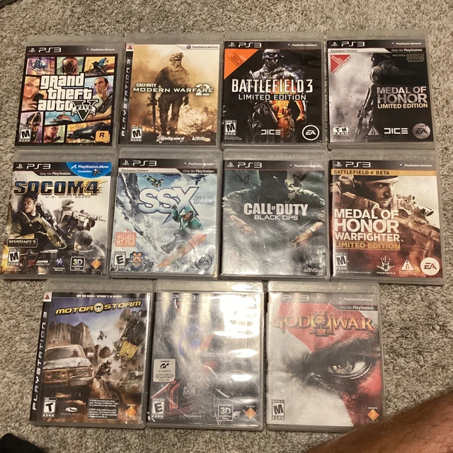 PS3 11 GAME Lot Call of Duty Modern Warfare 2 And Black Ops