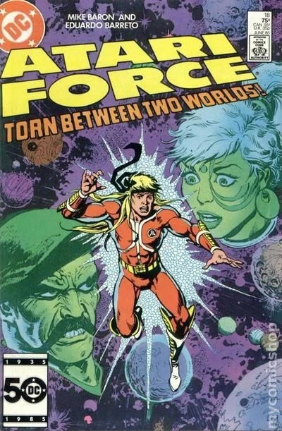 Atari Force #18 VF 1985 Stock Image