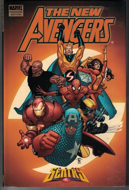 * NEW AVENGERS (2005) Vol 2 Sentry HC Hardcover $19.99srp Bendis Iron Man FINE