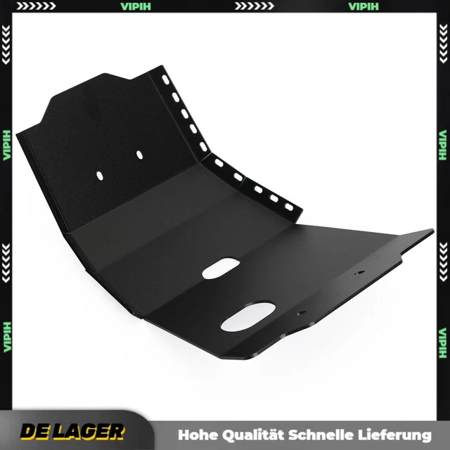 Motorrad Unterfahrschutz Für CRF300L 2021-2024 - CNC Rahmenschutz Schwarz Aluminium