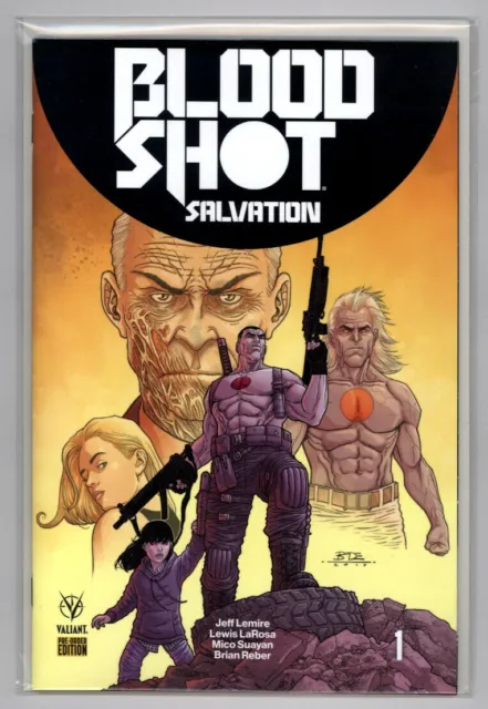 Bloodshot: Salvation #1  HTF Pre-Order Variant   Valiant Comics  1st Print