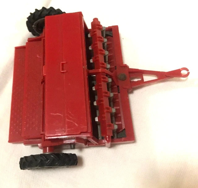 Vintage Diecast 1979 Britians Ltd 5" Seed Drill Massey Ferguson Toy
