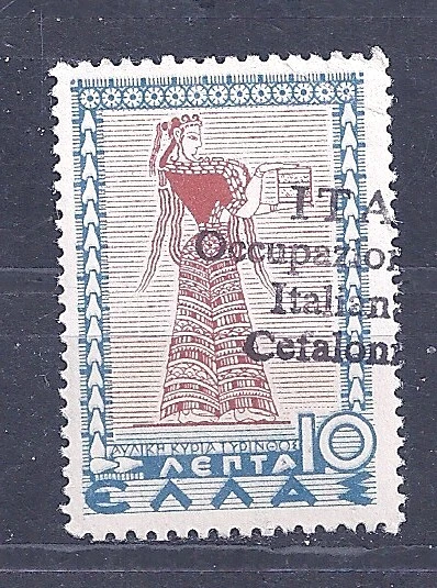Greece Italy Occupation isola cefalonia itaca Zante Ionian Islands MNH