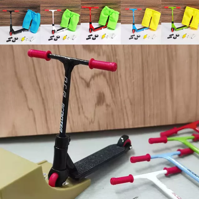 Alloy Finger Scooter with Mini Scooters Tools and Finger Board Skateboard   ~m'